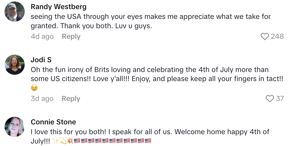 Screenshot 2025 07 06 at 9.31.22 AM We’re so excited.   A British Couple Filmed Themselves Shopping In An American Walmart Store